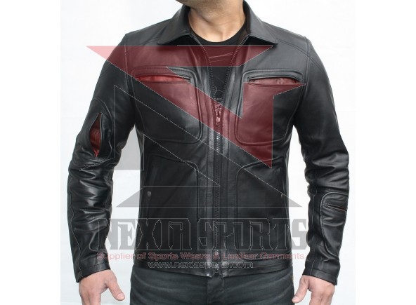 Kirk Mens Leather Jacket